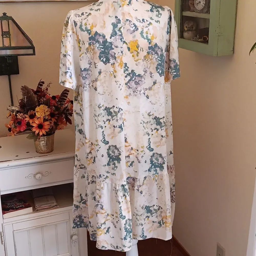 NWT A New Day Ruffled Shift Dress - Picture 6 of 10